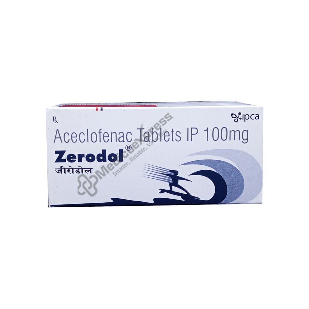 Zerodol 100mg Tablet 10's