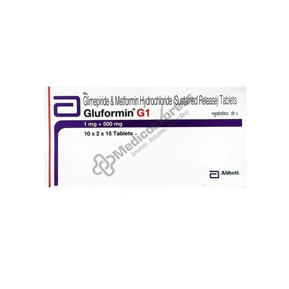 Gluformin G 1mg Tablet 15's