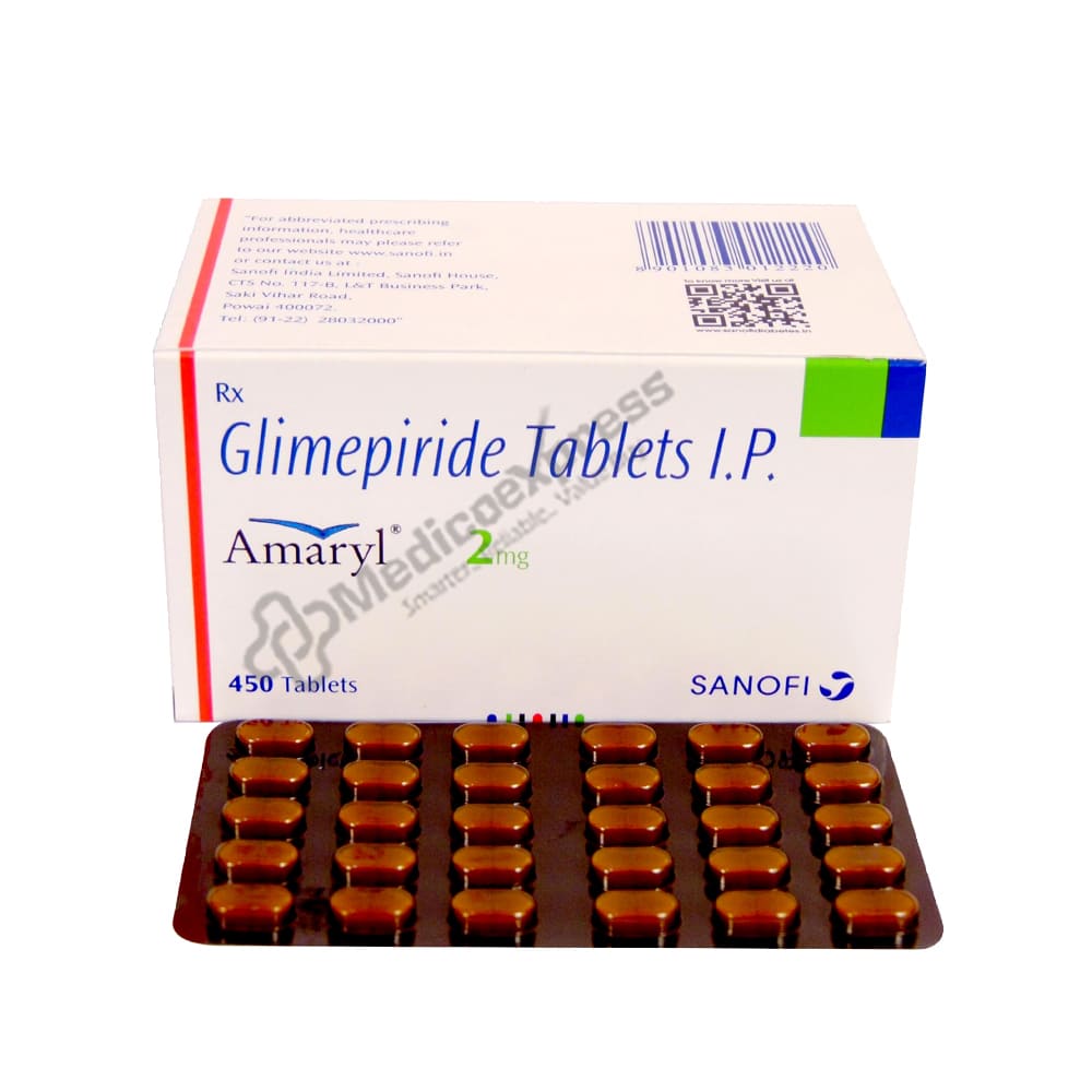 Amaryl 2mg Tablet 30's