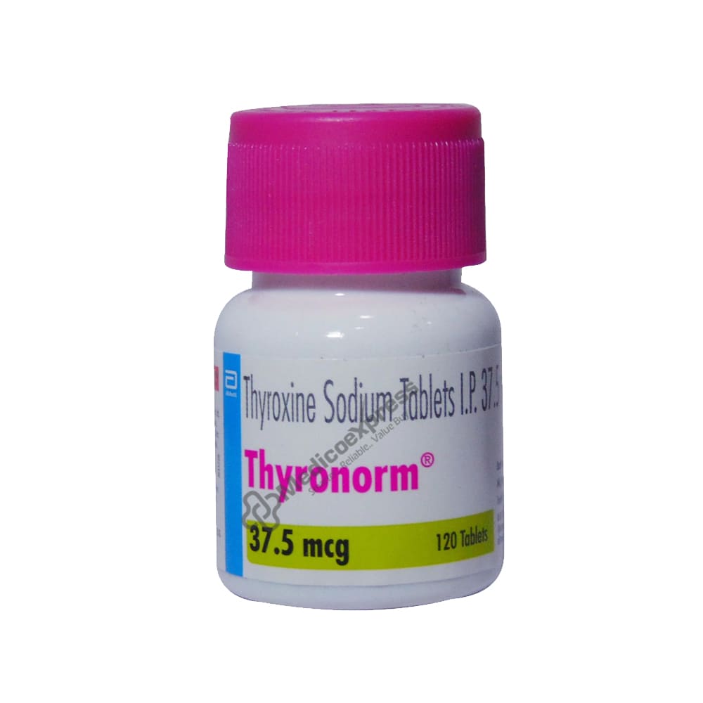 Thyronorm 37.5mcg Tablet 120's
