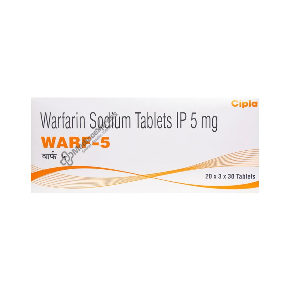 Warf 5mg Tablet 30's