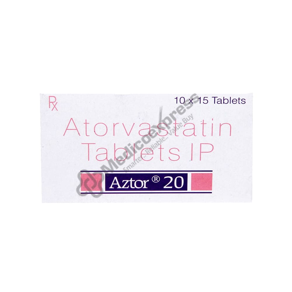 Aztor 20 Tablet 15's