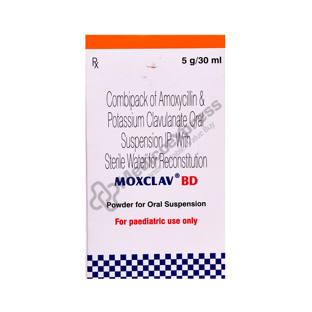 Moxclav Bd 228.5mg Syrup 30ml