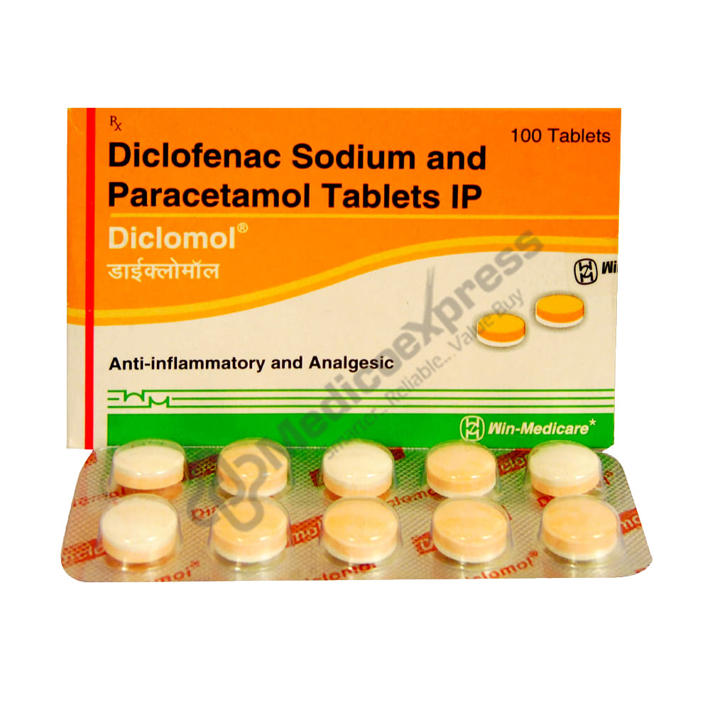 Diclomol tablet 10's
