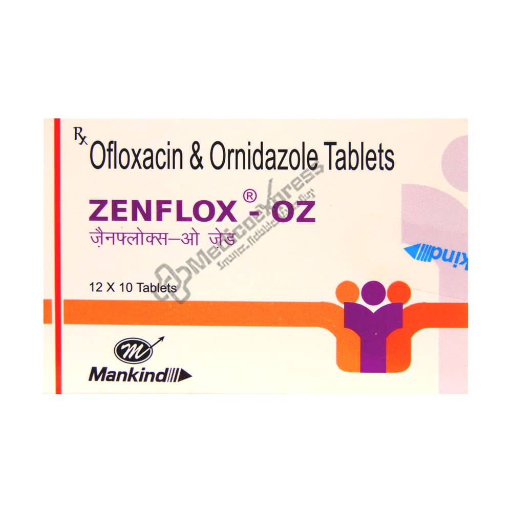 Zenflox Oz Tablet 10's