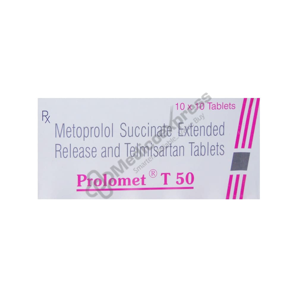 Prolomet T 50 Tablet 10's