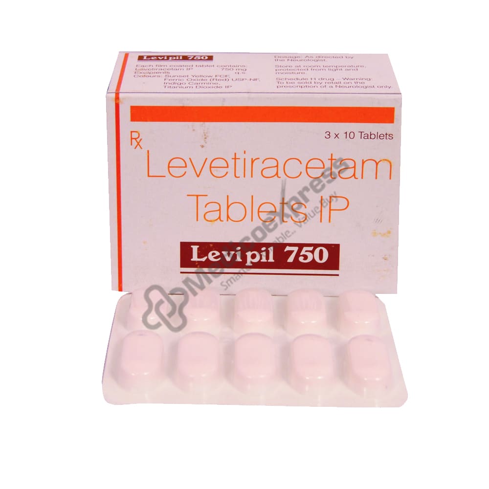 Levipil 750 Tablet 10's