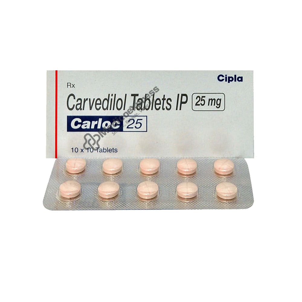 Carloc 25mg Tablet 10's