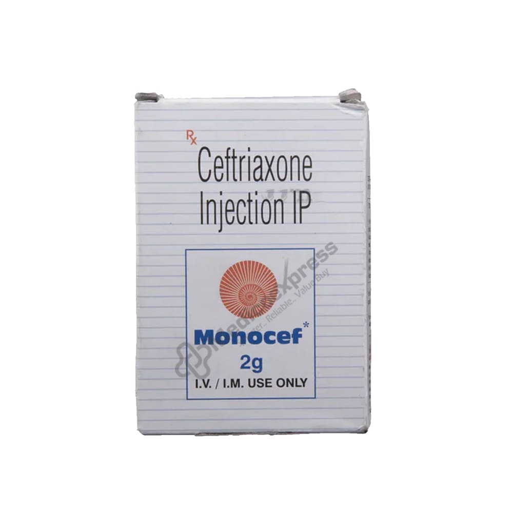 Monocef 2gm Injection 1's