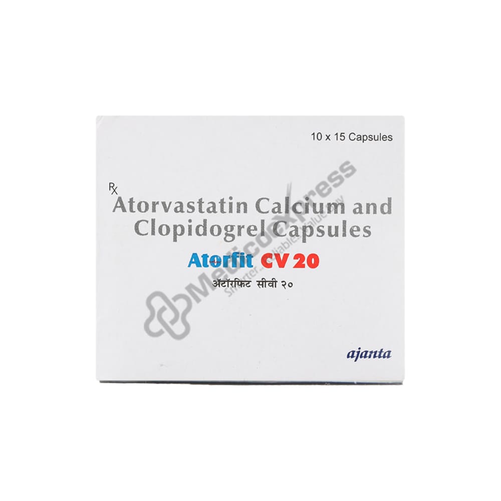 Atorfit CV 20 mg  Capsule 15's