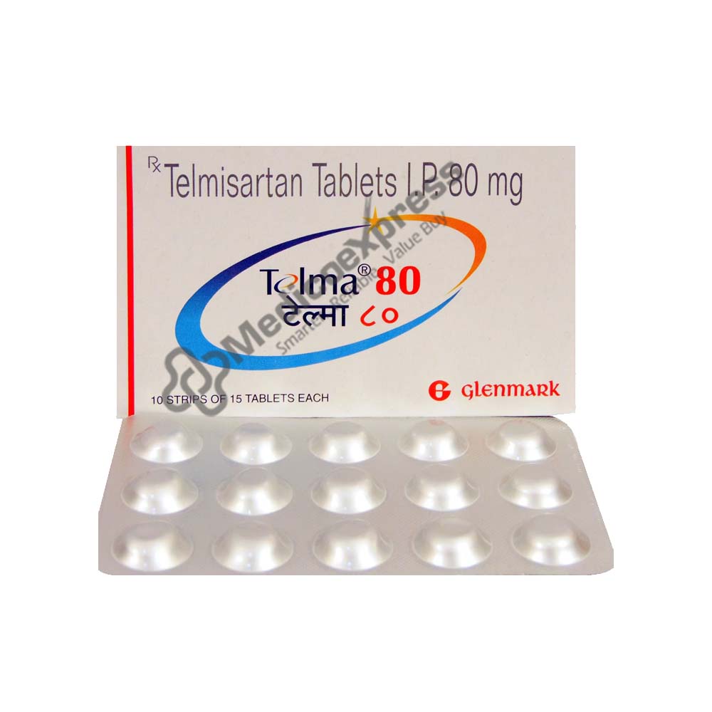 Telma 80 Tablet 15's