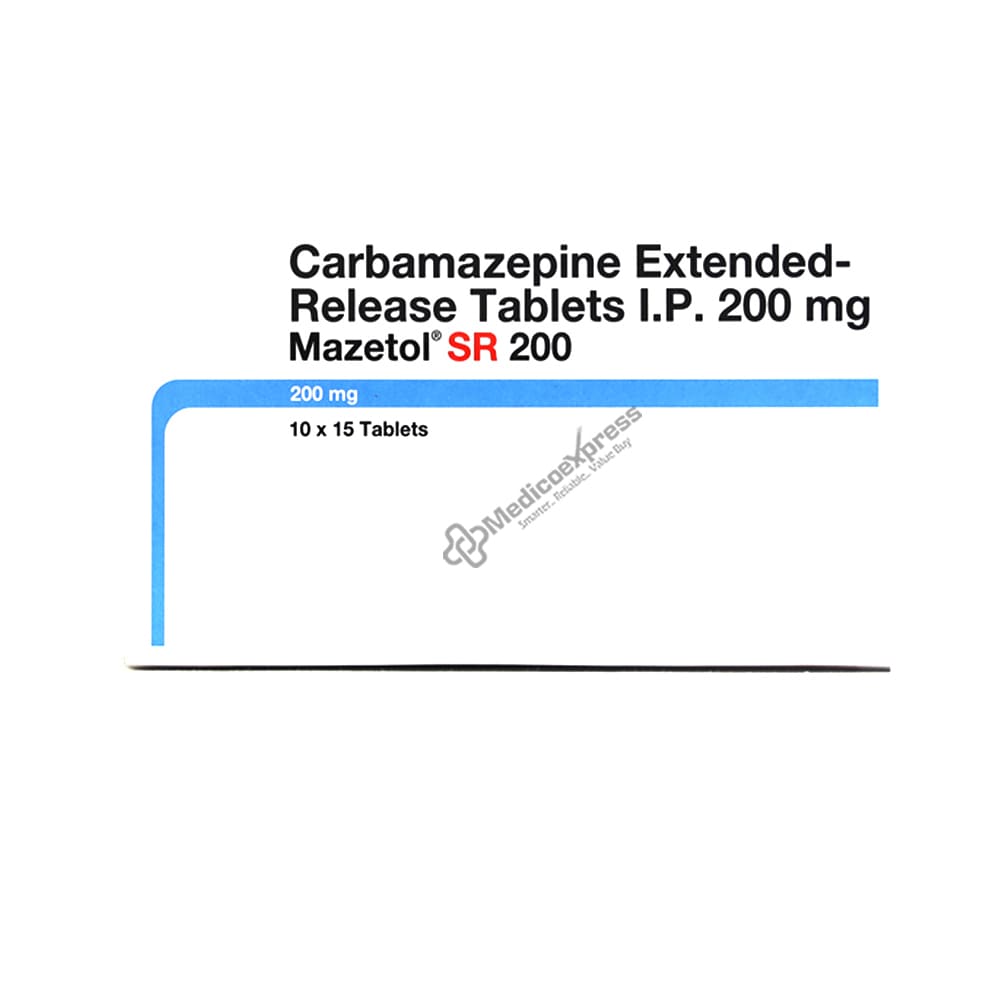 Mazetol Sr 200 Tablet 15's