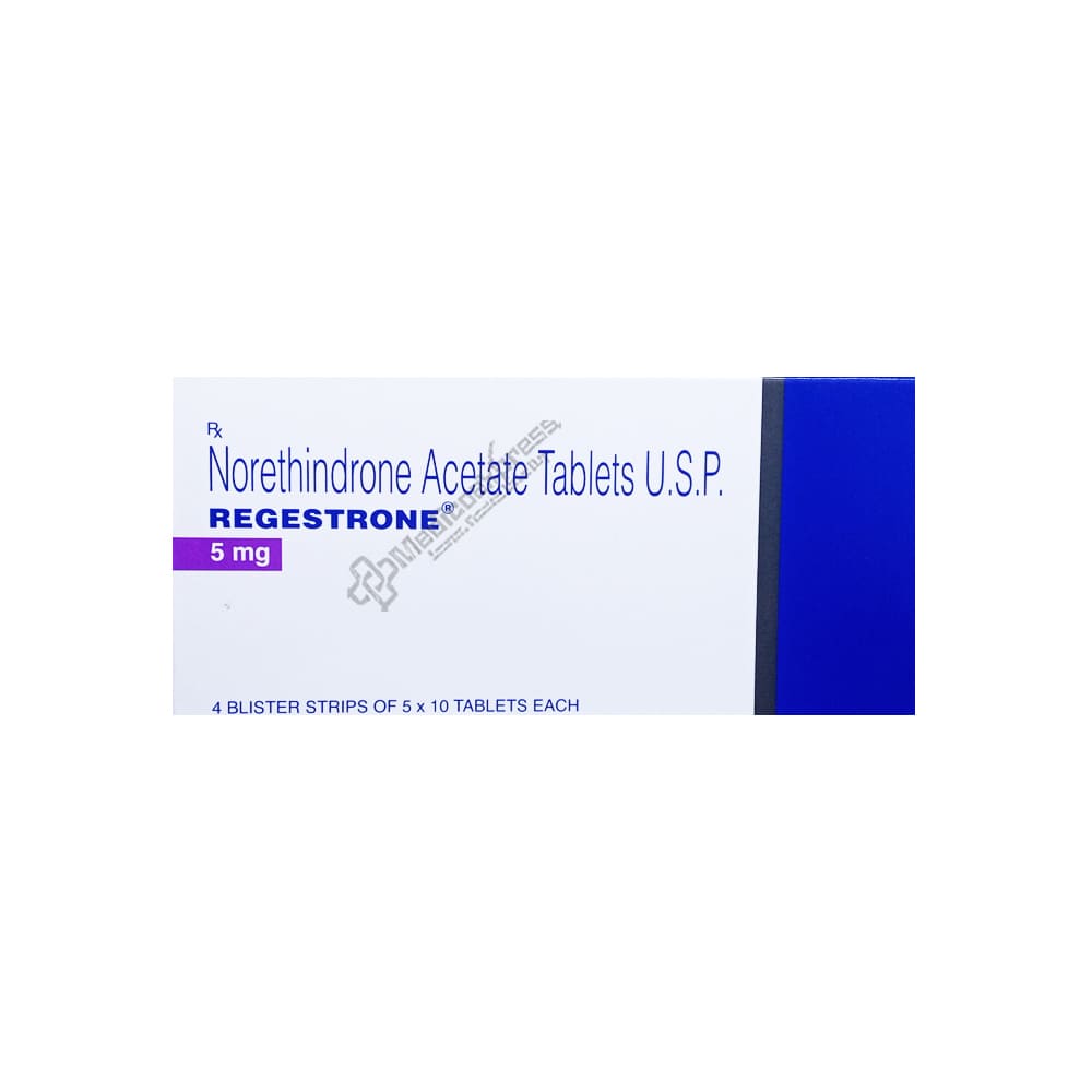 Regestrone 5 mg Tablet 10's
