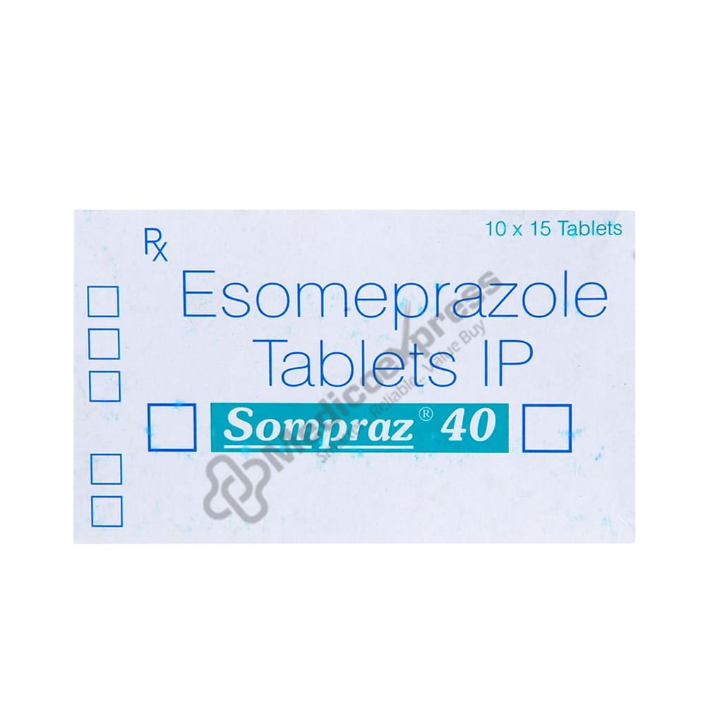 Sompraz 40 Tablet 15's