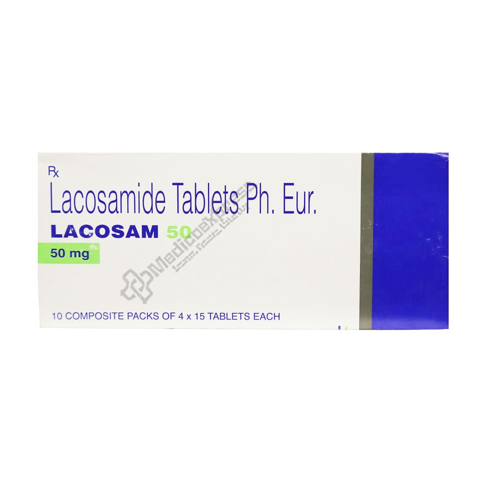 Lacosam 50 Mg Tablet 10's