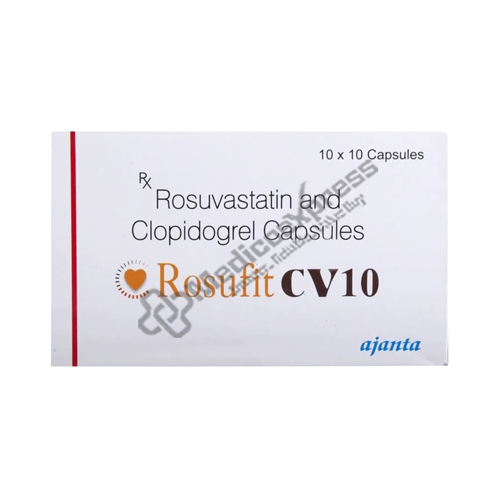 Rosufit Cv 10mg Capsule 10's