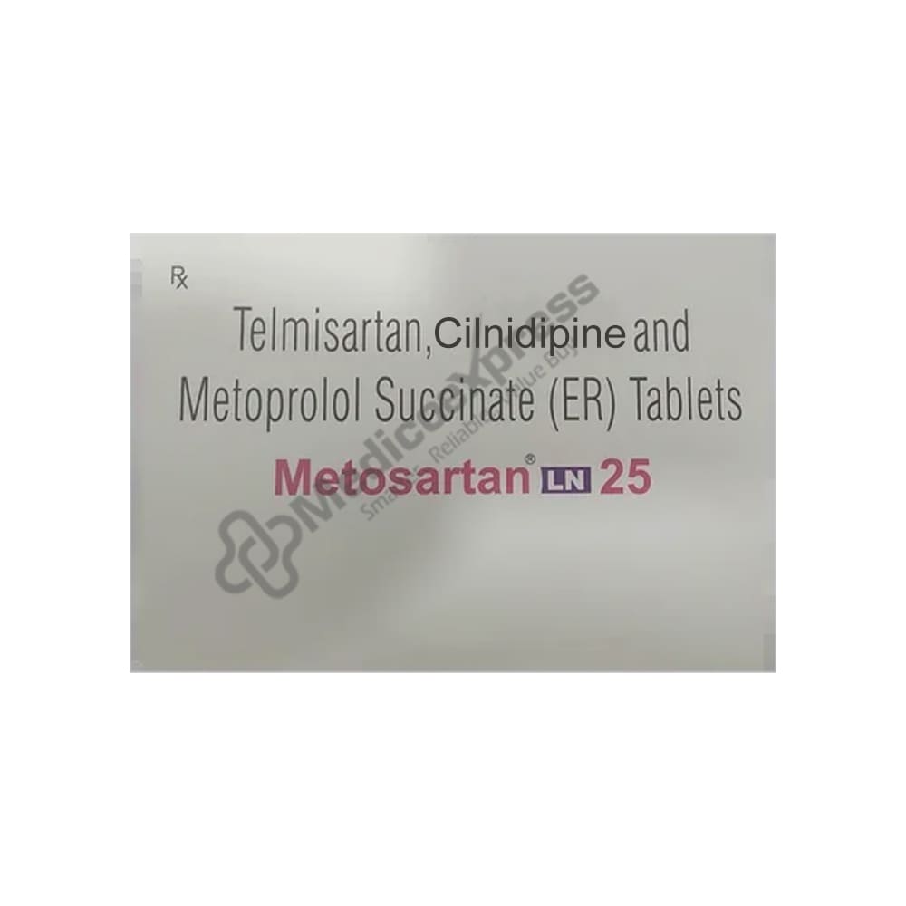 Metosartan LN 25 Tablet 10's