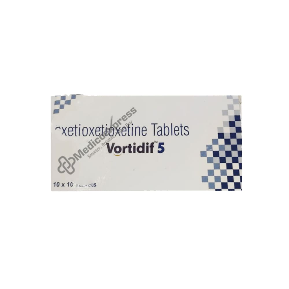 Vortidif 5mg Tablet 10's