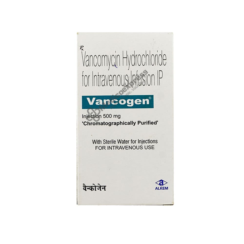 Vancogen 500mg Injection
