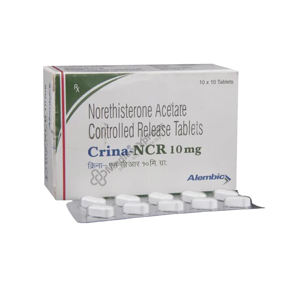 Crina Ncr 10mg Tablet 10's