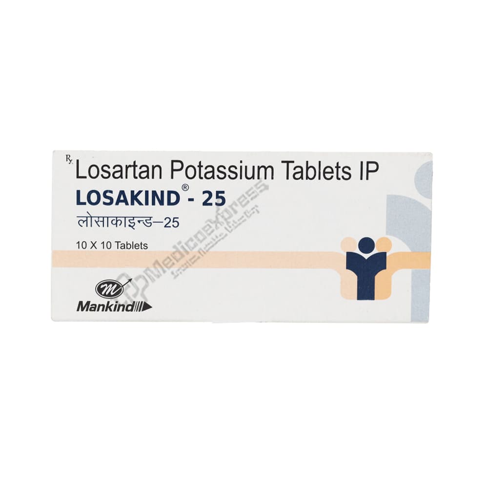 Losakind 25 mg Tablet 10's