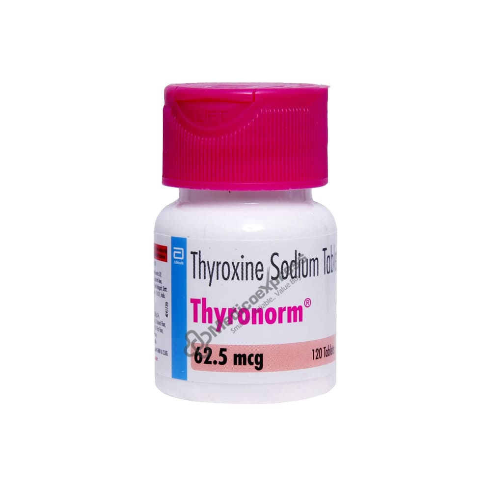 Thyronorm 62.5mcg Tablet 120's