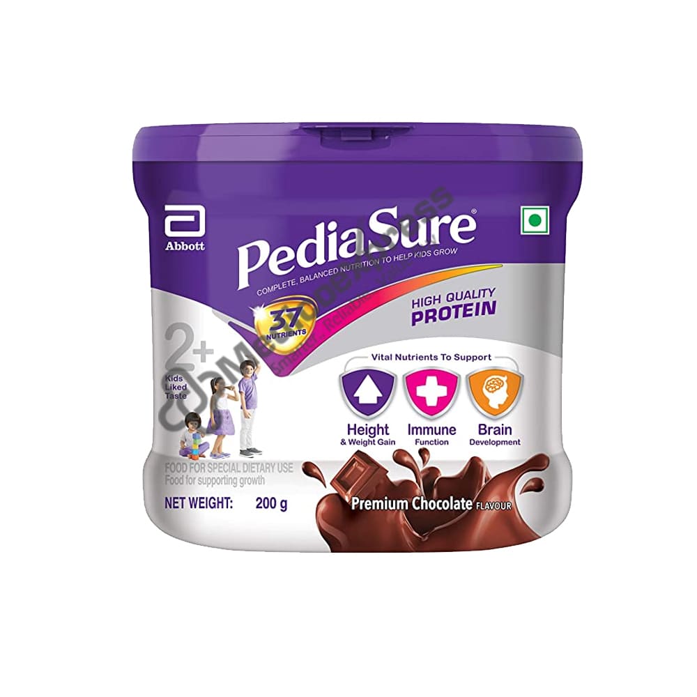 Pediasure Premium Chocolate Child Nutrition Drink Jar Of 200 G