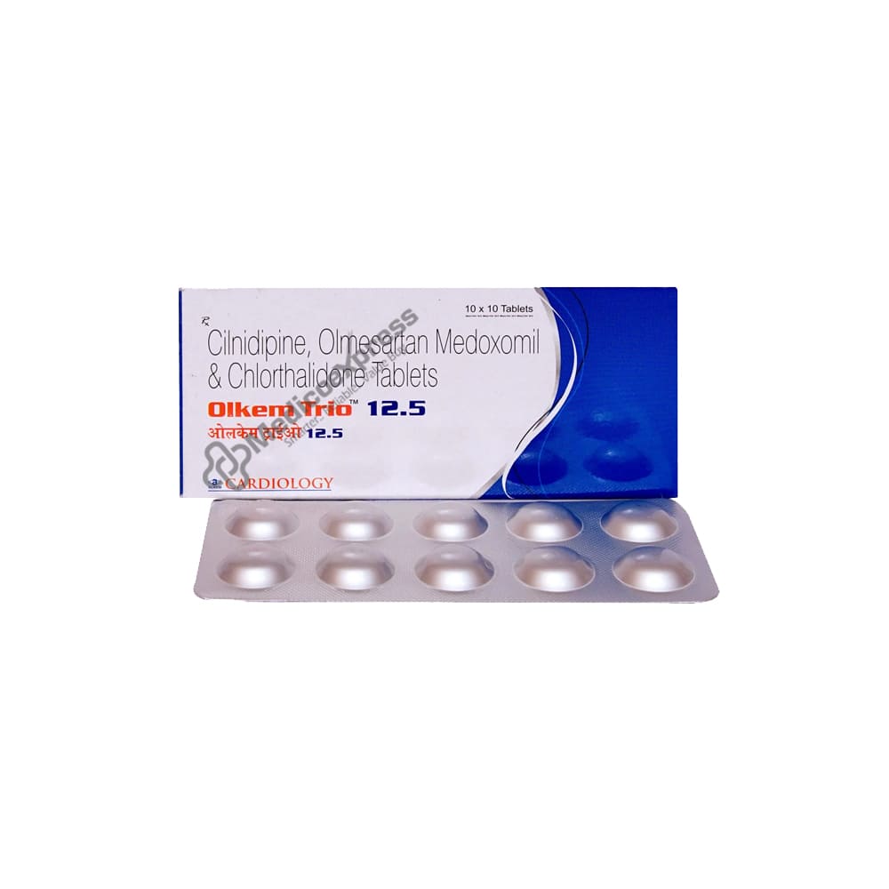 Olkem Trio 12.5 mg Tablet 10's