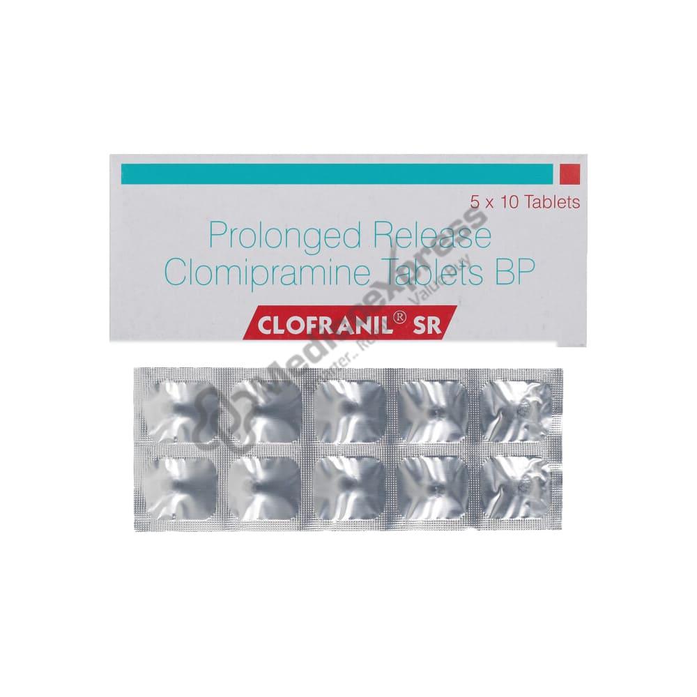 Clofranil 75mg Tablet SR