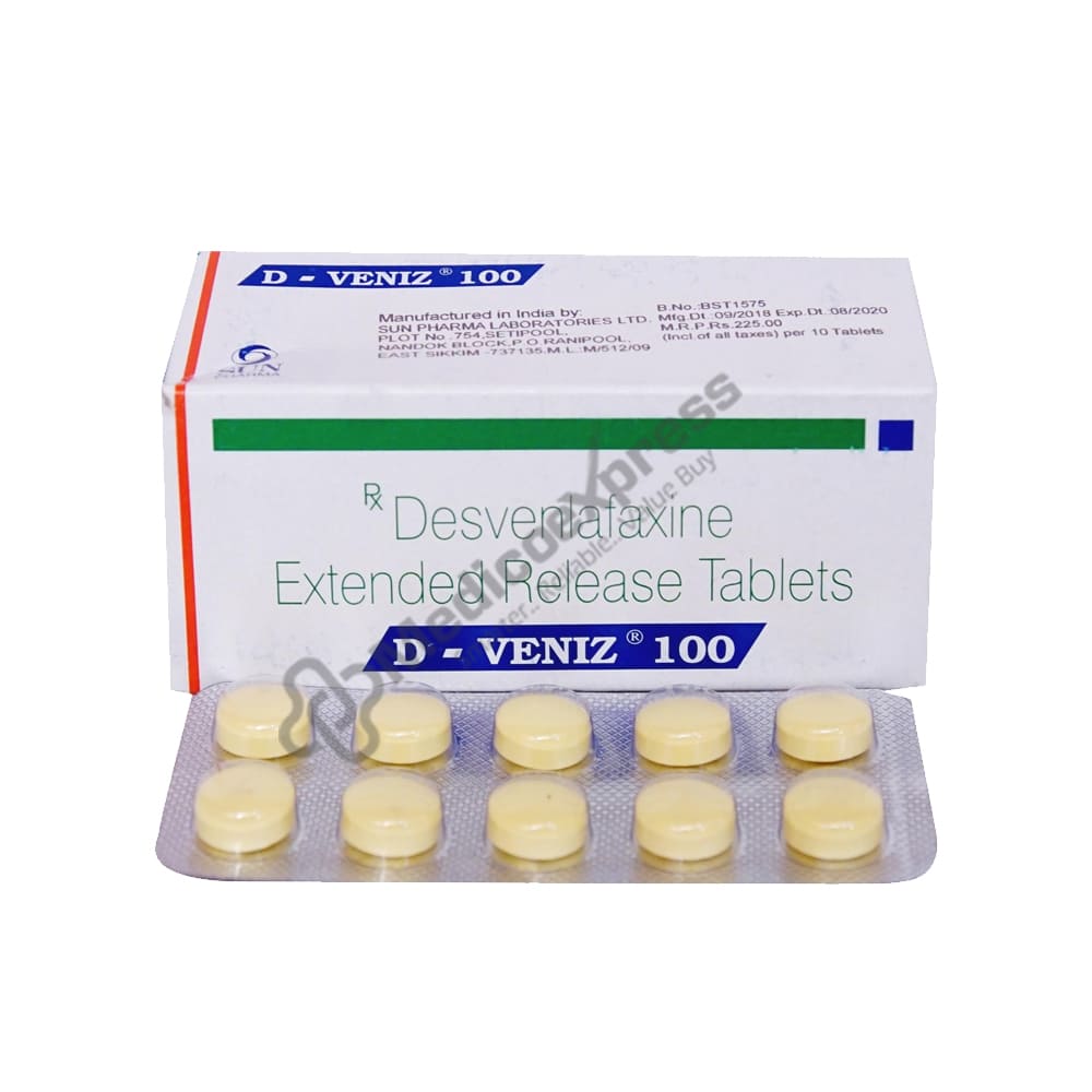 D VENIZEP 100MG TABLET 10'S