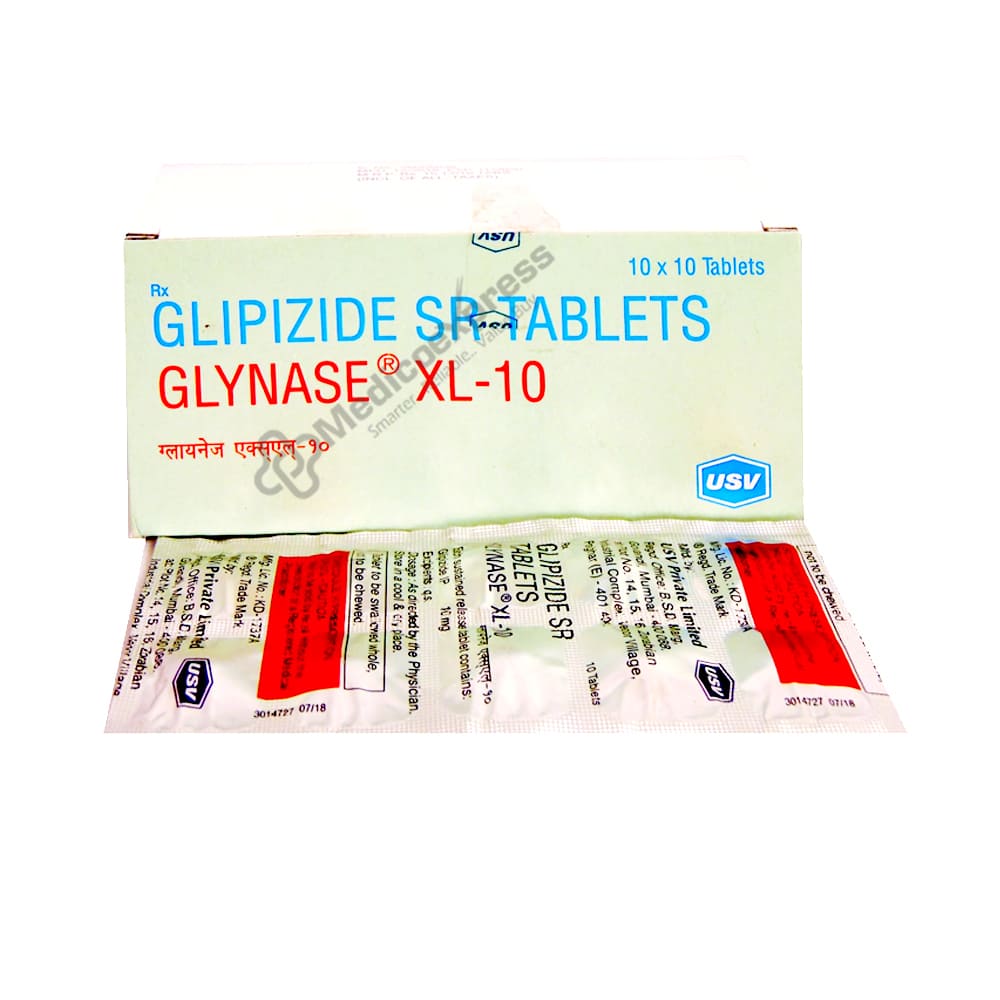 Glynase xl 10 tablet 10's