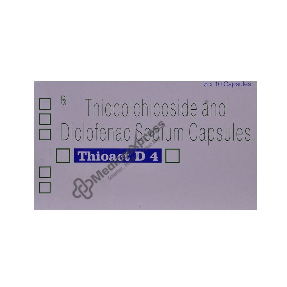 THIOACT D 4MG CAPSULE