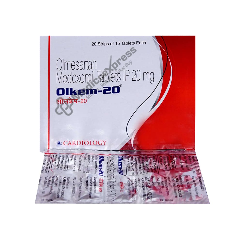 Olkem 20mg Tablet 15's