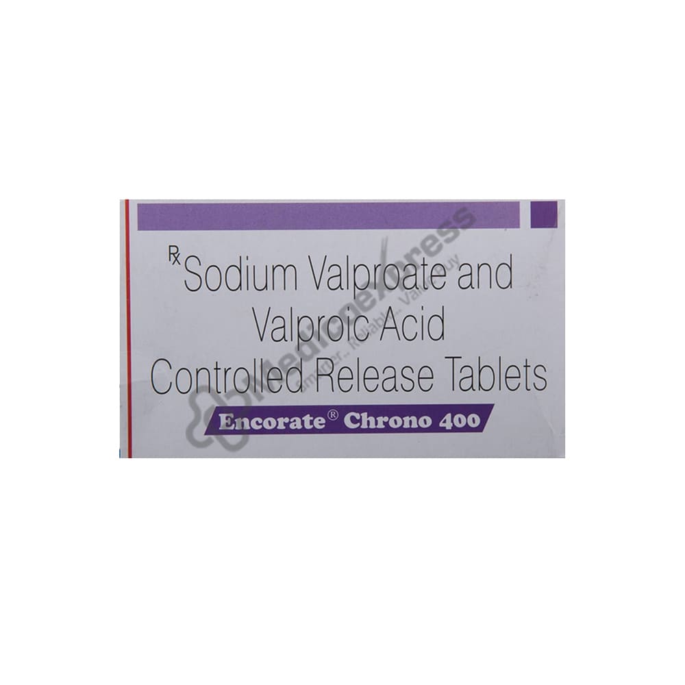 Encorate Chrono 400mg Tablet 10'S