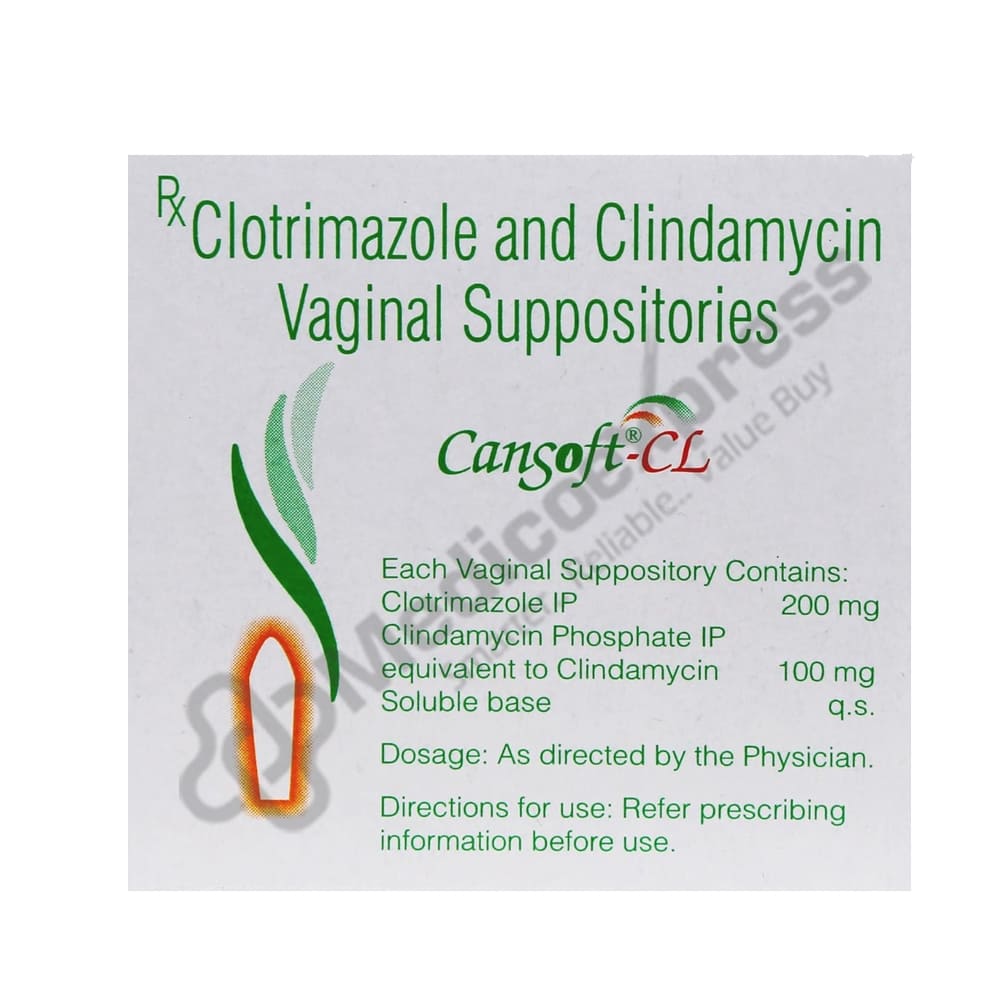 Cansoft-CL Vaginal Suppository
