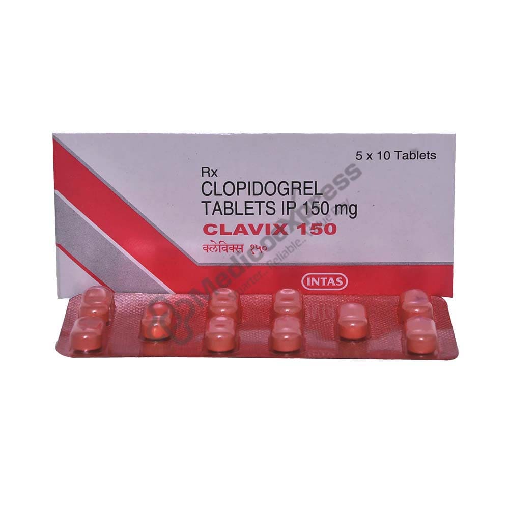Clavix 150Mg Tablet
