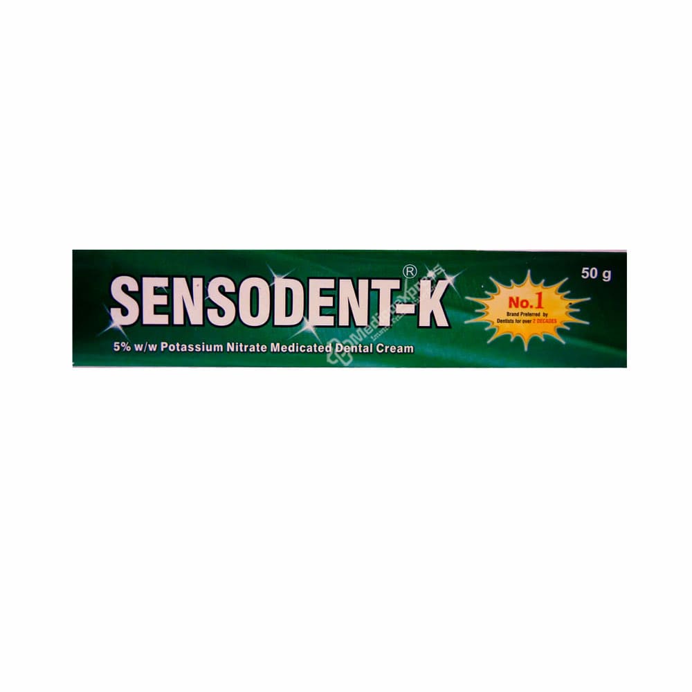Sensodent Kf Medicated Foaming Dental Gel 50gm