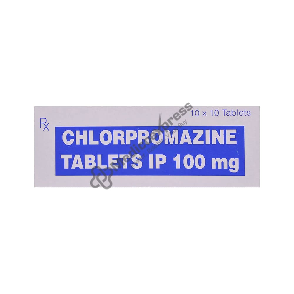 Chlorpromazine 100mg Tablet 10'S