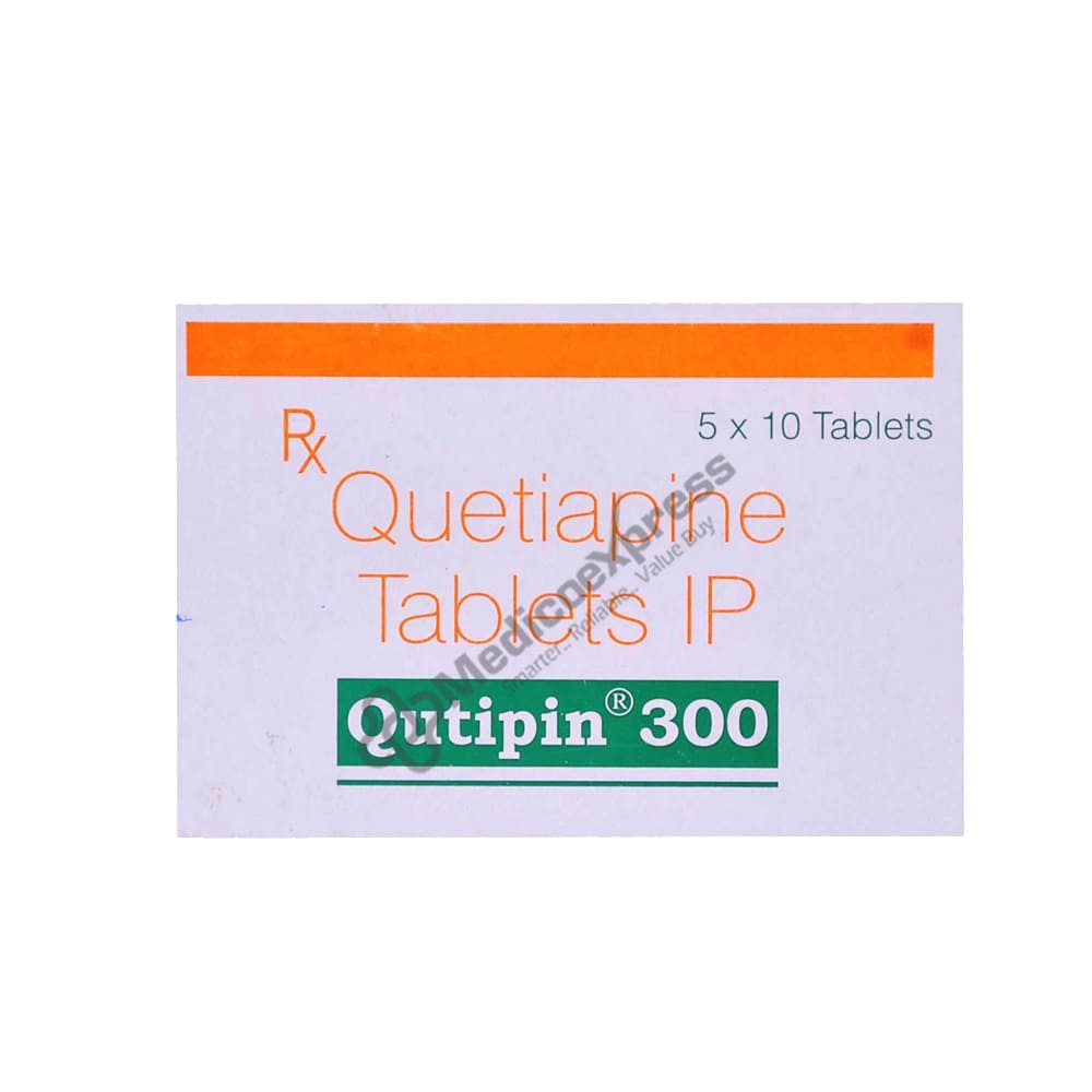 Qutipin 300mg Tablet 10's