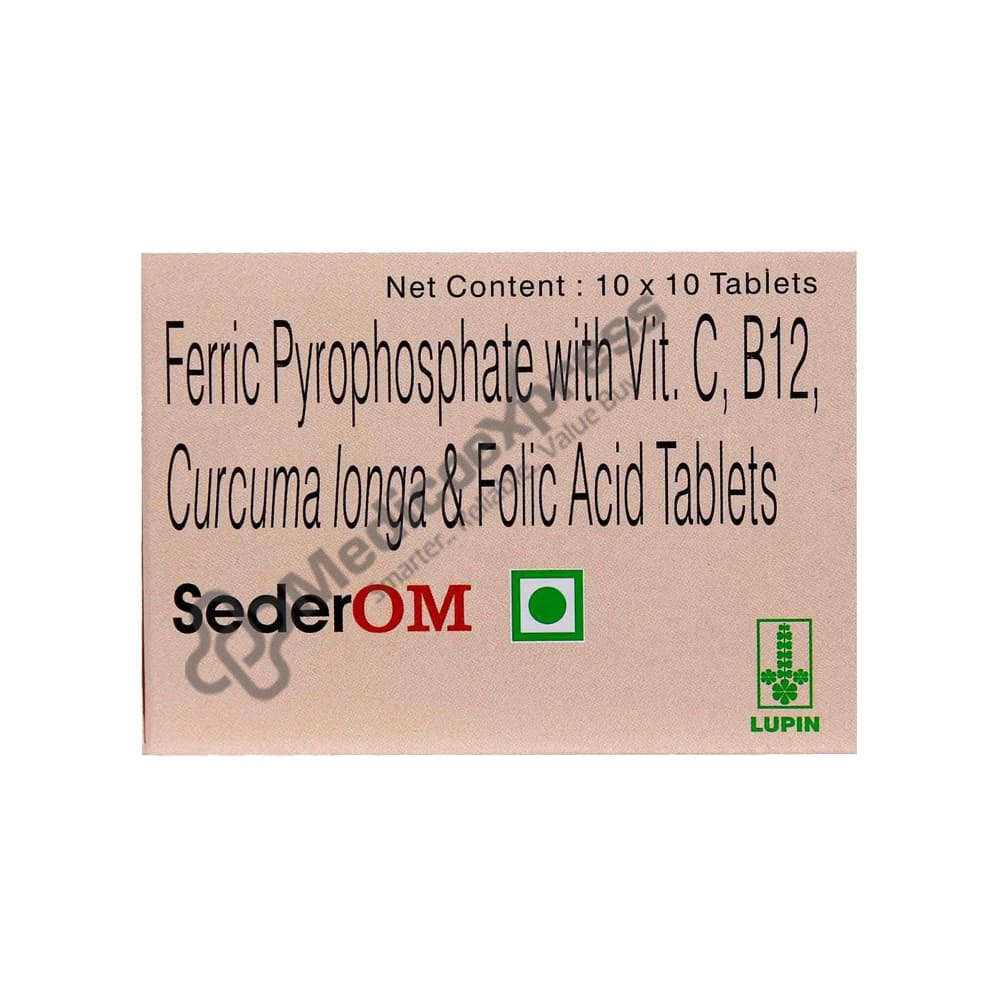Sederom Tablet 10's