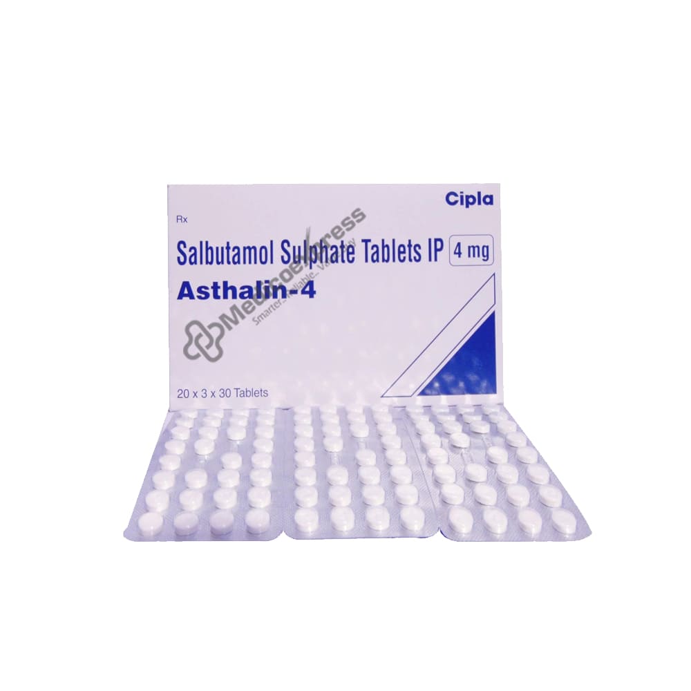 Asthalin 4mg Tablet 45's