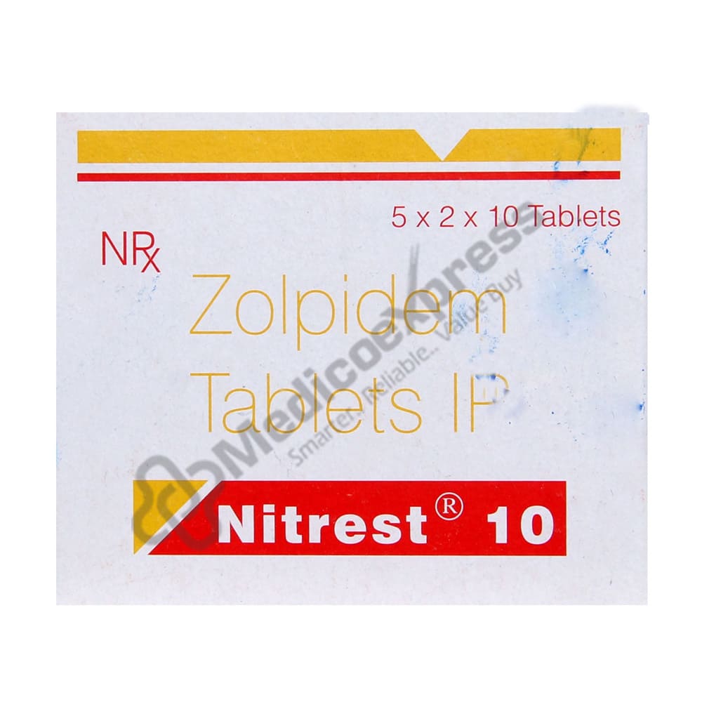 Nitrest 10mg Tablet 10'S