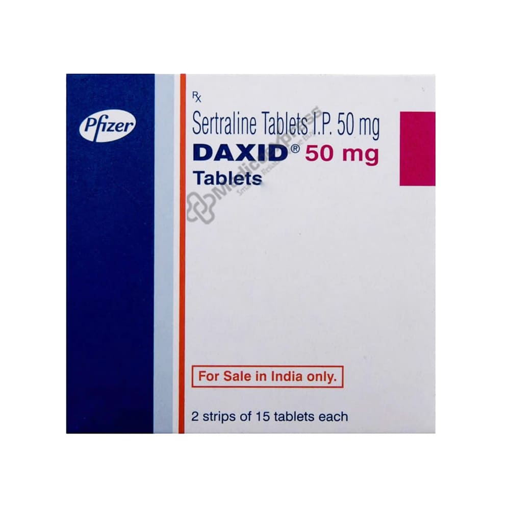 Daxid 50mg Tablet 15's
