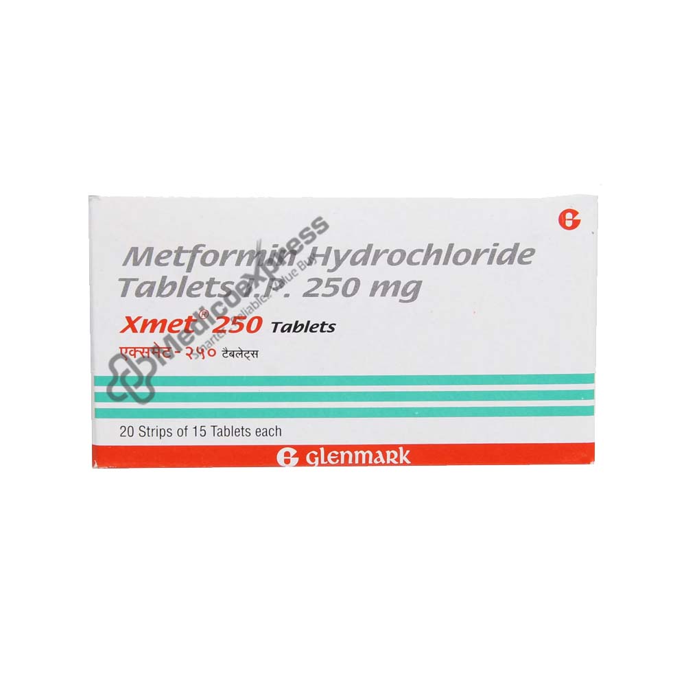 Xmet 250mg Tablet 15's