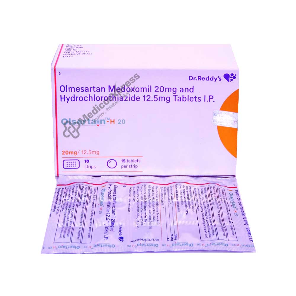 Olsertain H 20mg Tablet 15's