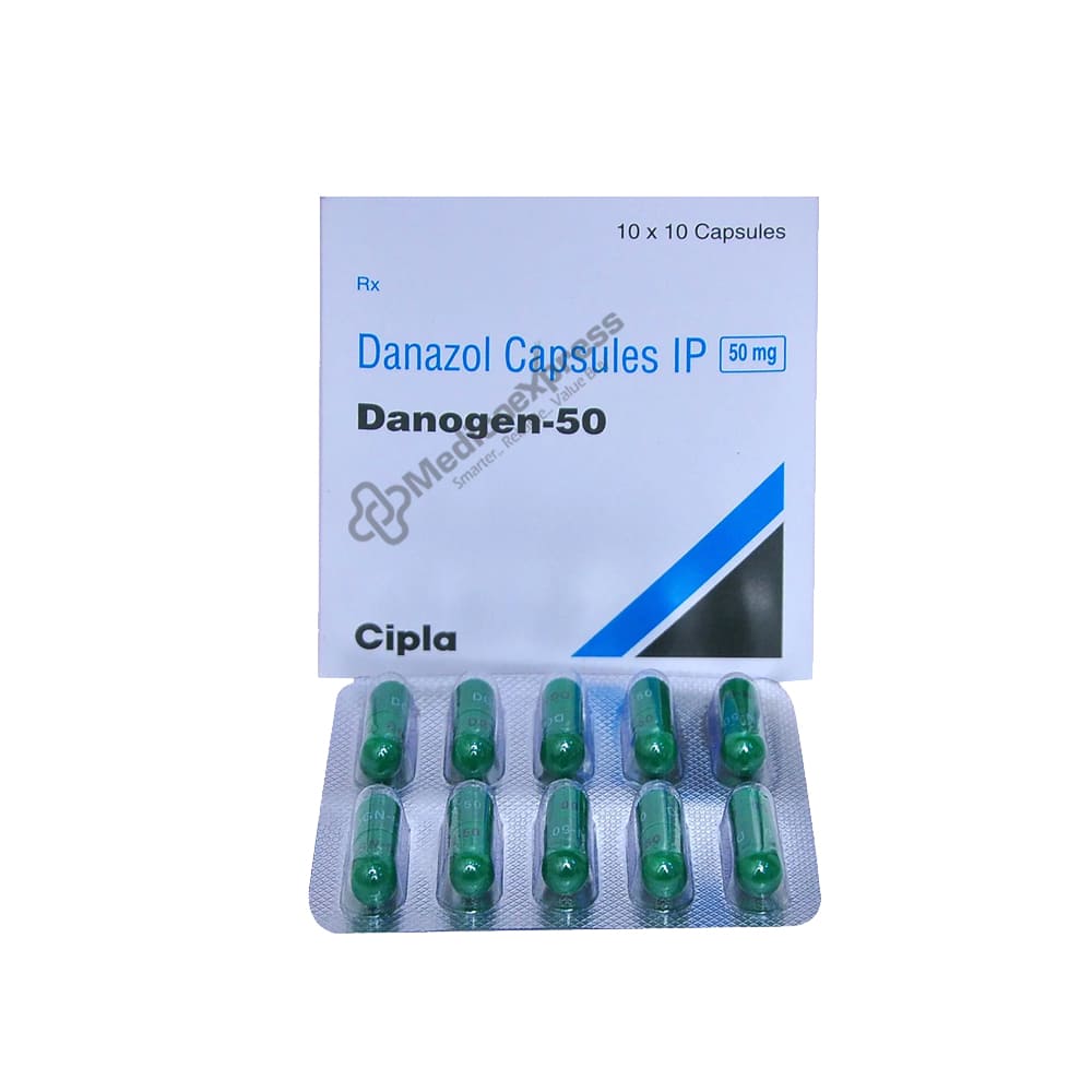 Danogen 50mg Capsule 10's