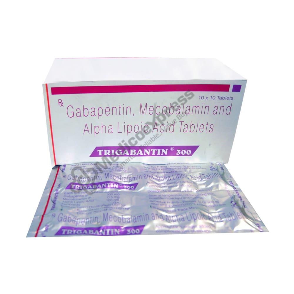 Trigabantin 300 Tablet 10's