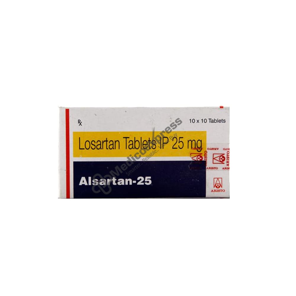 Alsartan 25mg Tablet