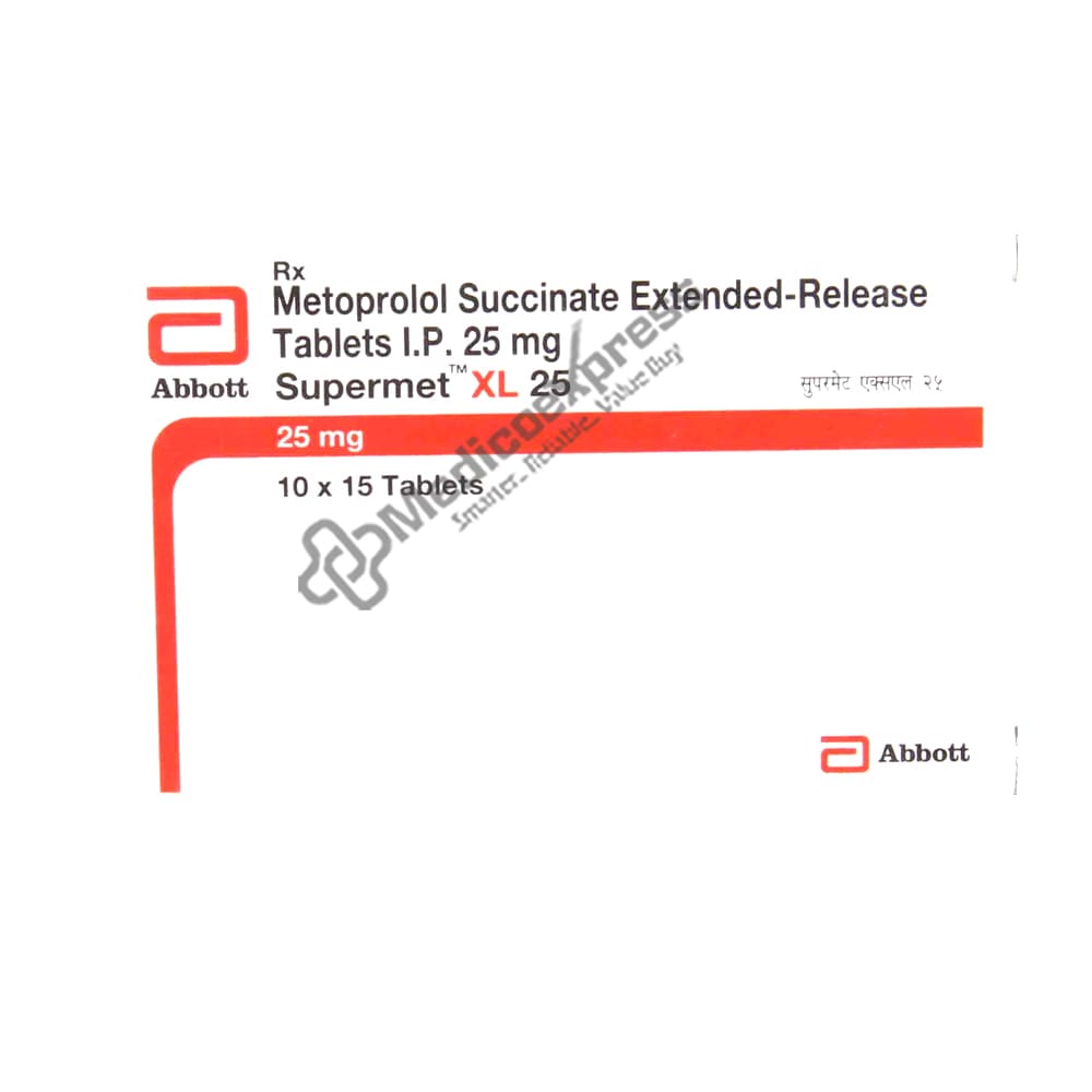 Supermet Xl 25 Tablet 15's