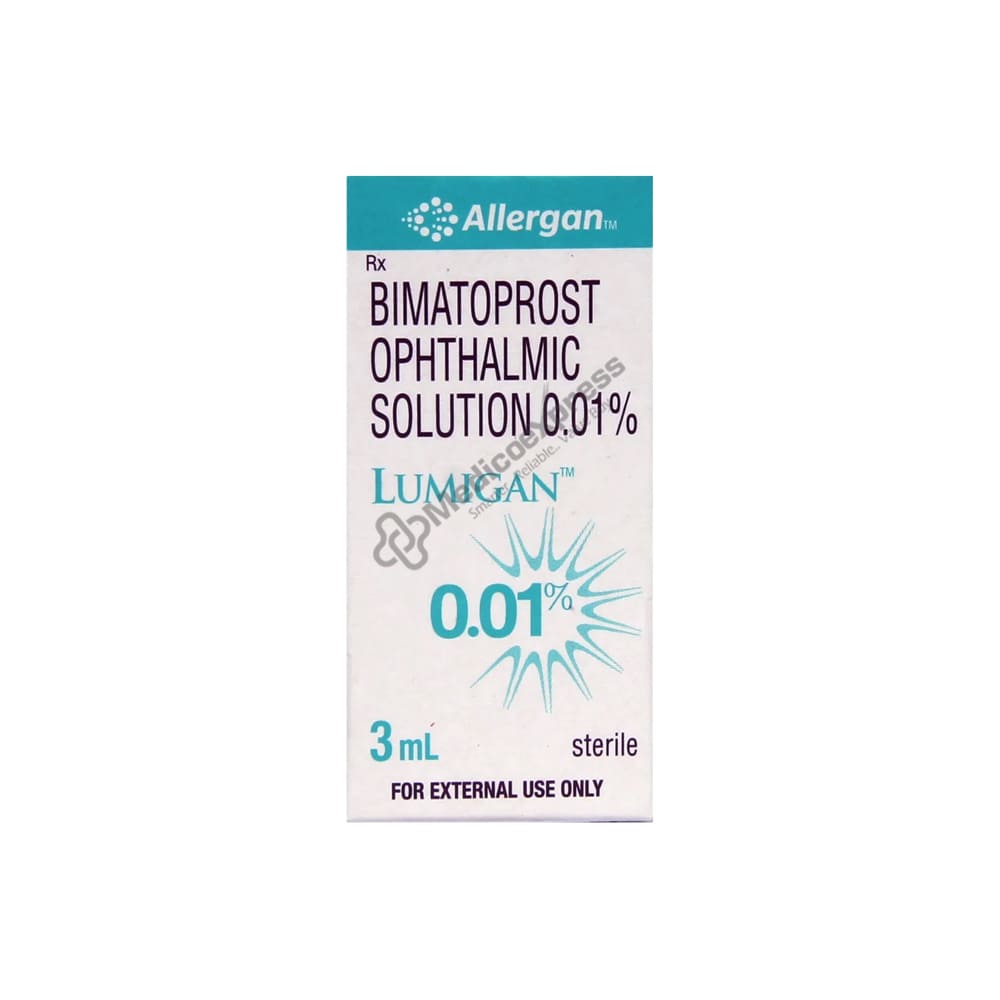 Lumigan 0.01% Ophthalmic Solution 3 ml